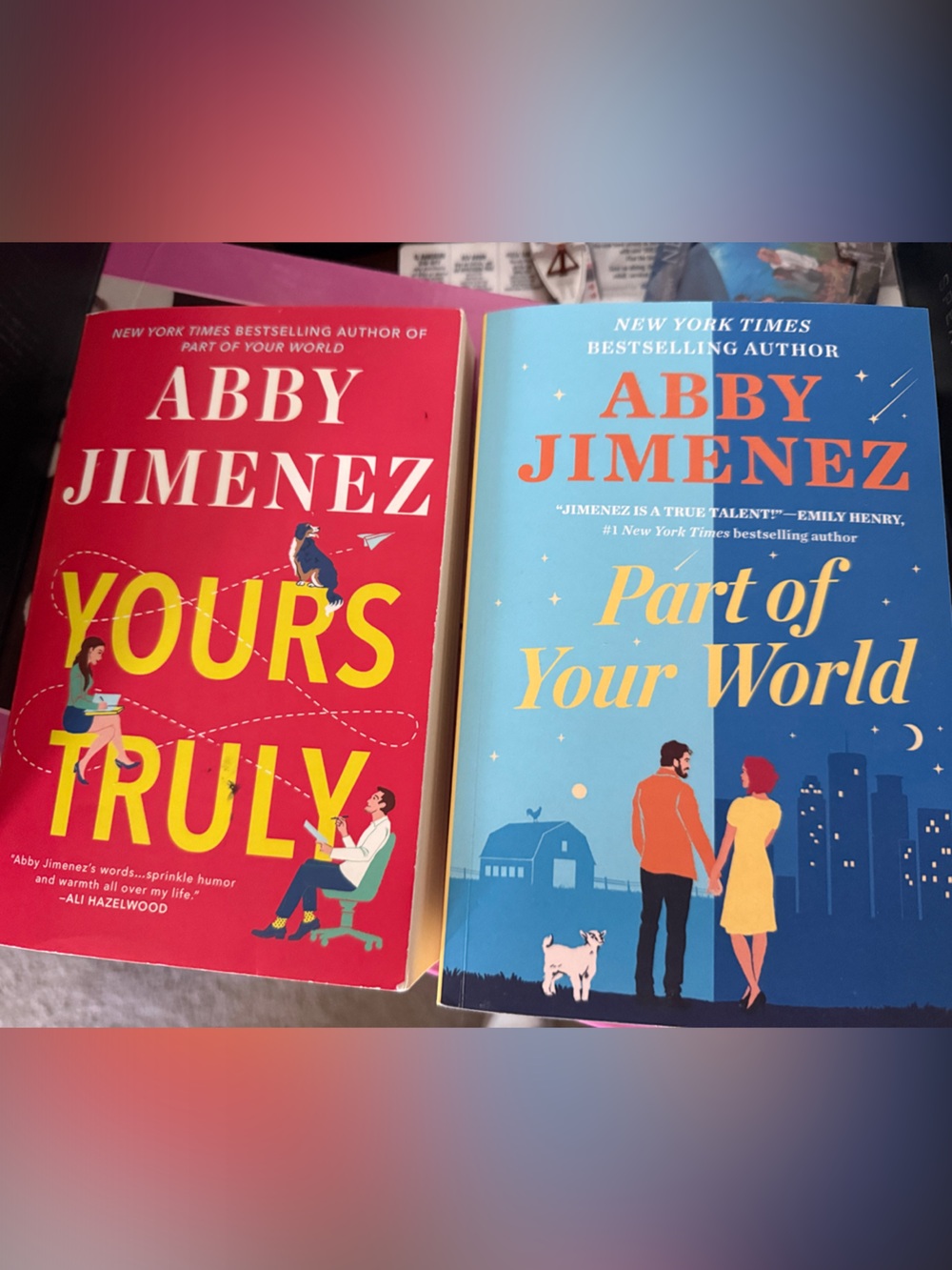Kids Book Set - Red & Blue Covers